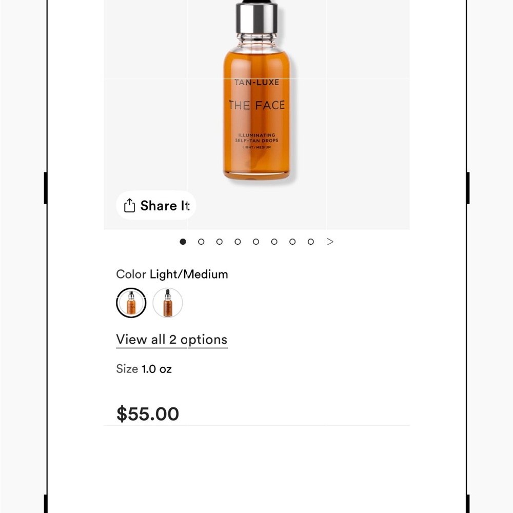 TAN-LUXE The Face Illuminating Self-Tan Drops - Light/Medium